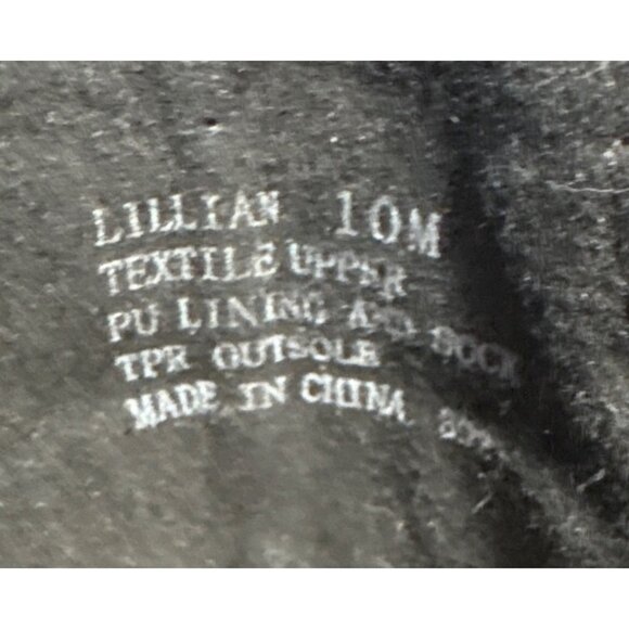 Madden Girl Shoes Lillian 10M Black Suede Block Heel Strap Sandals With Box EUC - Picture 9 of 11